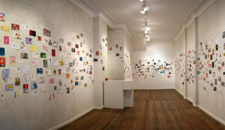 Blick in eine Ausstellung, die maler e. V. die maler e. V.